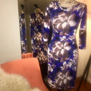 B-Slim Womens Floral Print Above Knee Wear